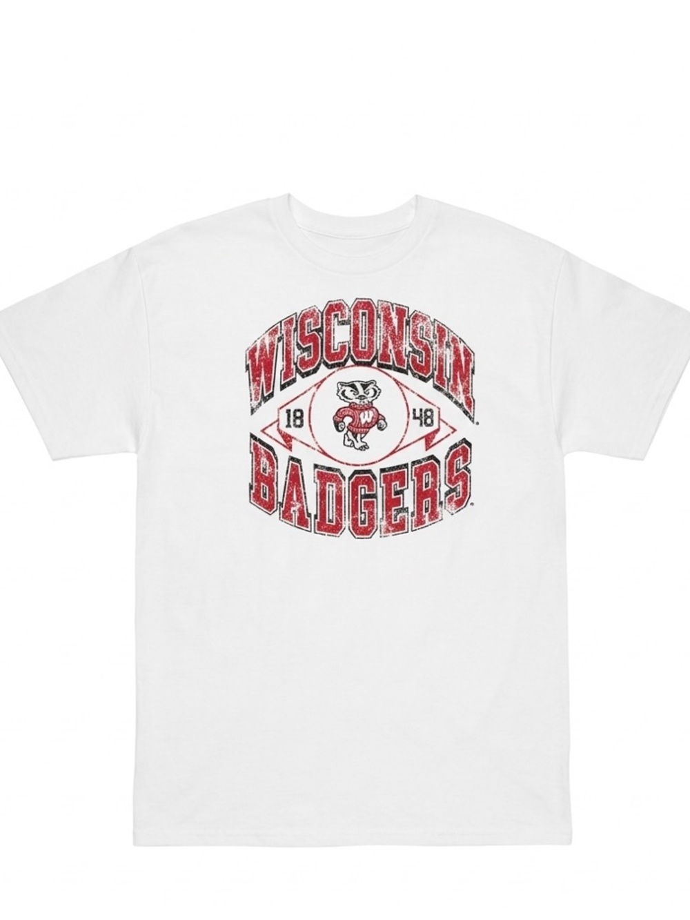 🦡 Wisconsin Badgers T-Shirt – Captivating Brand – Size Large